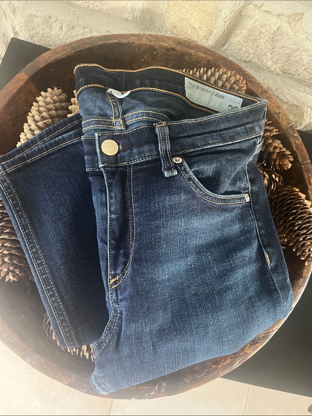 RAG & BONE Woodford Skinny Size 29 Like New